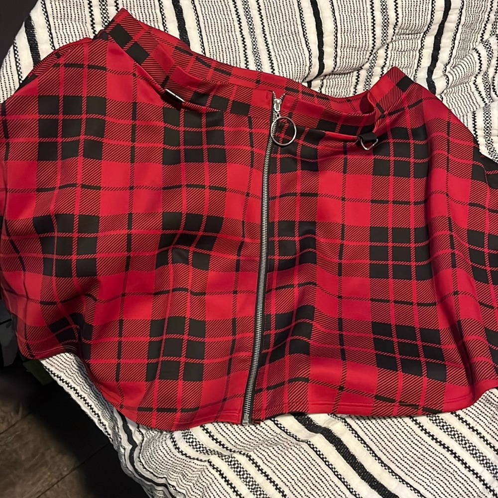 Plaid skirt